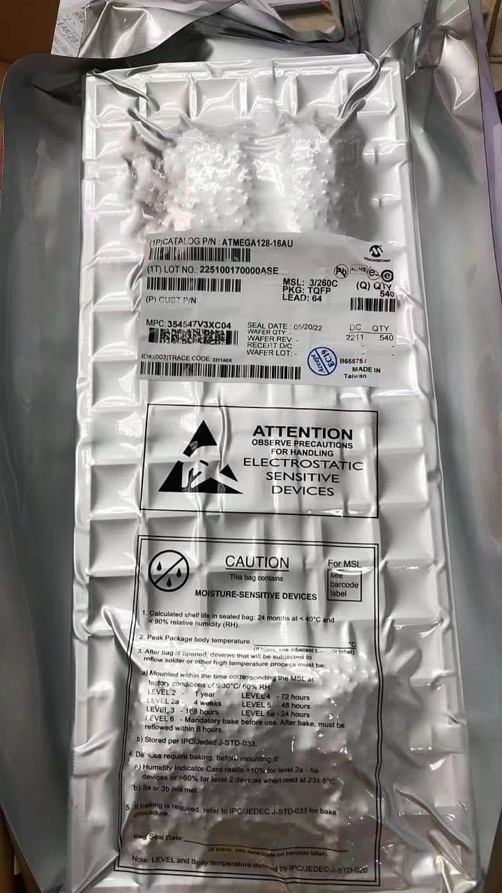 ATMEGA128-16AU electronic component