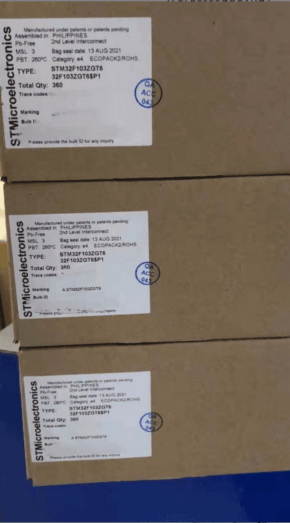 STM32F103ZGT6 electronic component