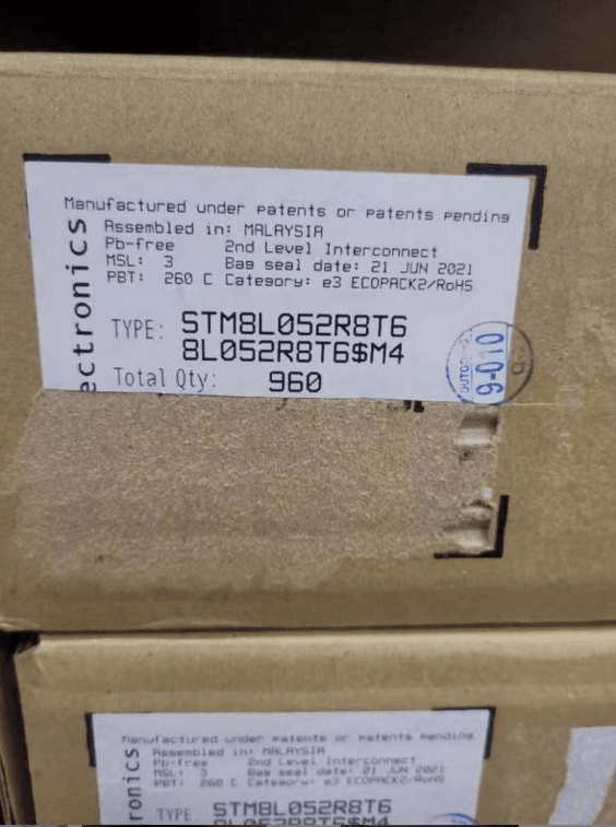 STM8L052R8T6 electronic component